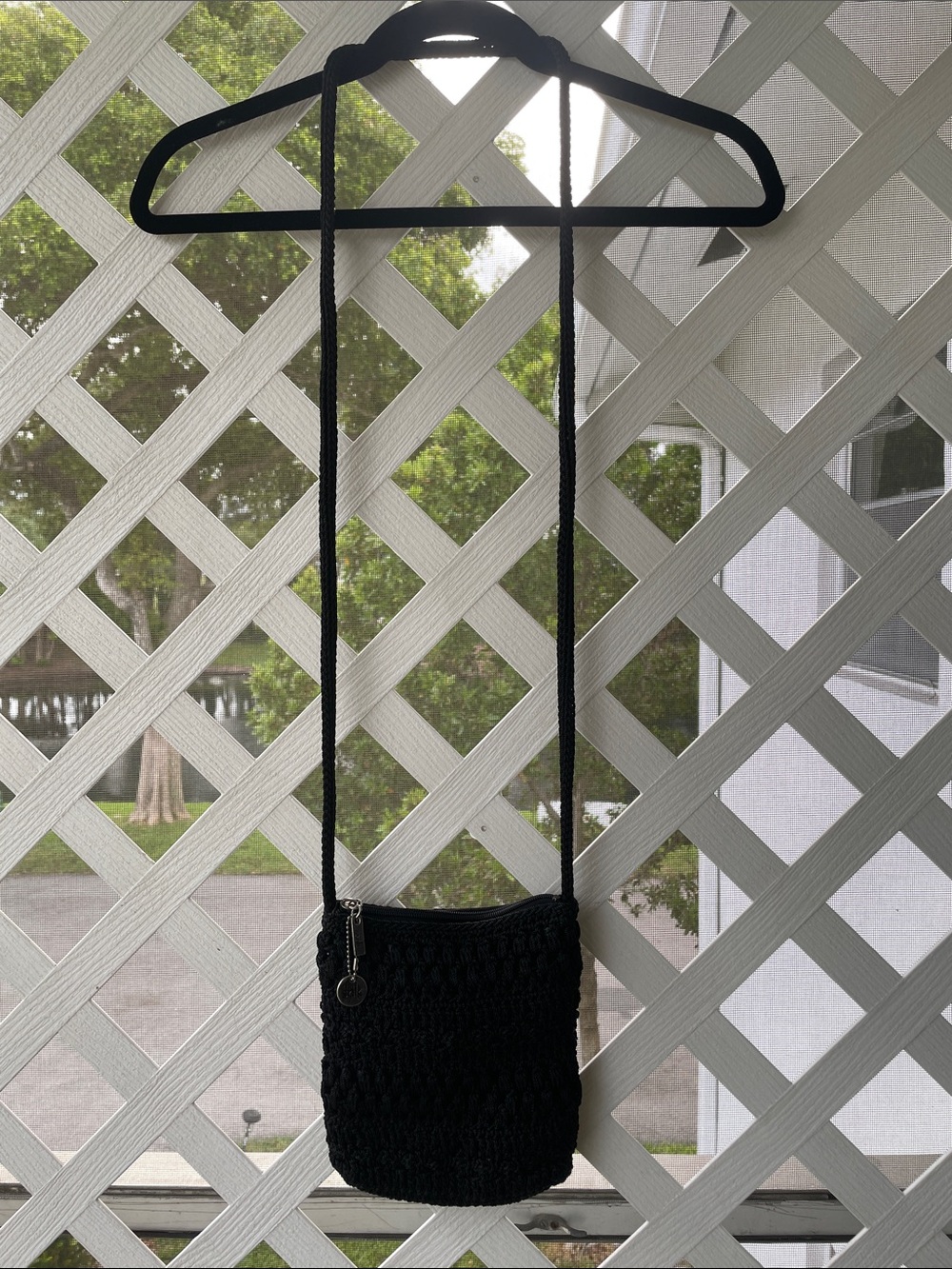 The Sak Vintage Black Crochet Crossbody - Picture 3 of 10